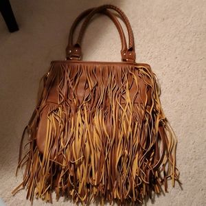 Steve madden fringe bag